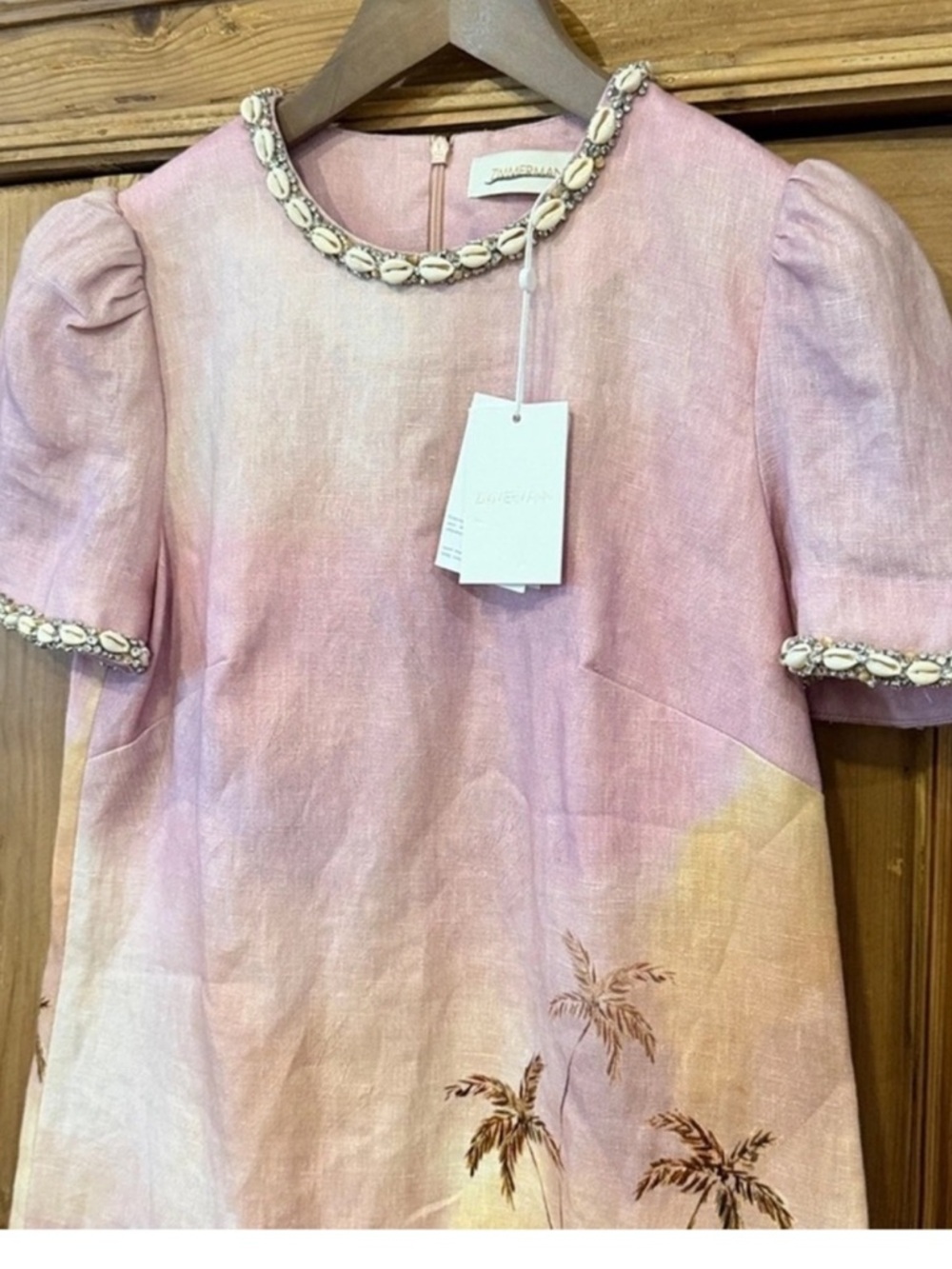 Zimmermann Dawning Mini Dress - Picture 2 of 9